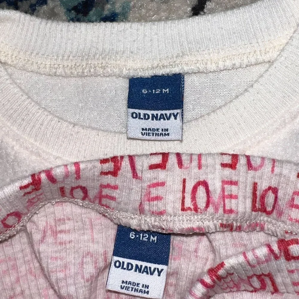 3-Piece Old Navy Baby Girl's Bundle Size 6-12 Months